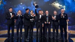 Foto que representa a Lando Norris y McLaren encabezan la premiación de la FIA a lo más destacado del automovilismo en 2025