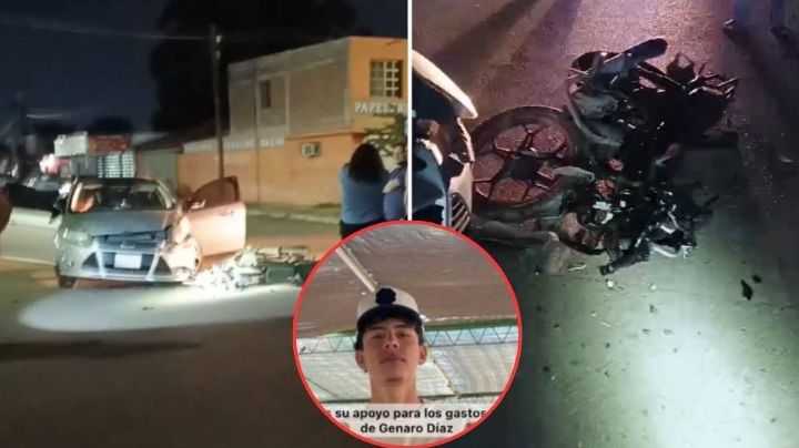 Muere joven motociclista arrollado al sur de Ciudad Obregón; piden ayuda para gastos funerarios