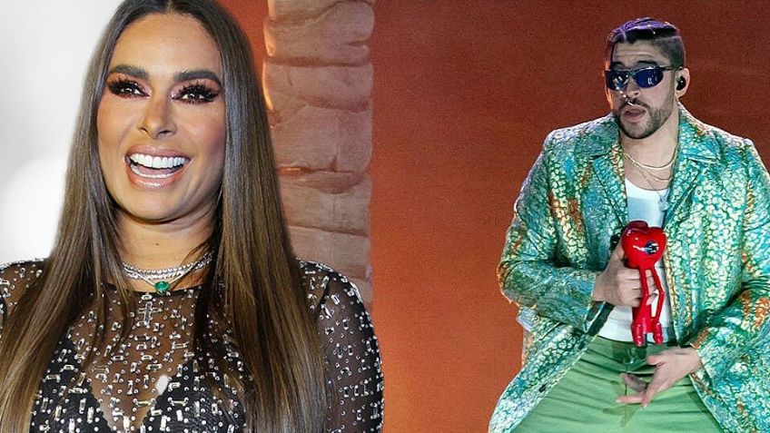 Galilea Montijo sube a 'La Casita' de Bad Bunny; filtran VIDEO de la actriz y el cantante al perrear