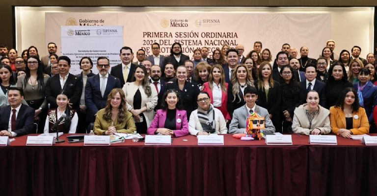 Sonora participa en Primera Sesión Ordinaria del Sipinna Nacional 2025 en favor de las infancias