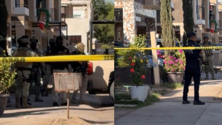 FUERTE OPERATIVO en Ciudad Obregón: Catean vivienda en Cedros II tras persecución; habría cinco sujetos detenidos