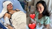 Foto ilustrativa de la nota titulada: Martha Higareda, al borde de la muerte tras dar a luz: Revela sufrió preeclampsia y volvió al hospital