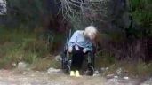 Foto ilustrativa de la nota titulada: Desmayada y en silla de ruedas: Abandonan a mujer de la tercera edad en brecha de Tamaulipas