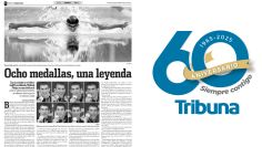 60 años, 60 historias: Phelps: Ocho medallas, una leyenda que ahoga récords