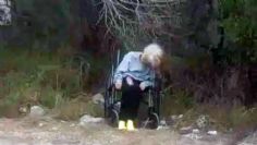 Desmayada y en silla de ruedas: Abandonan a mujer de la tercera edad en brecha de Tamaulipas