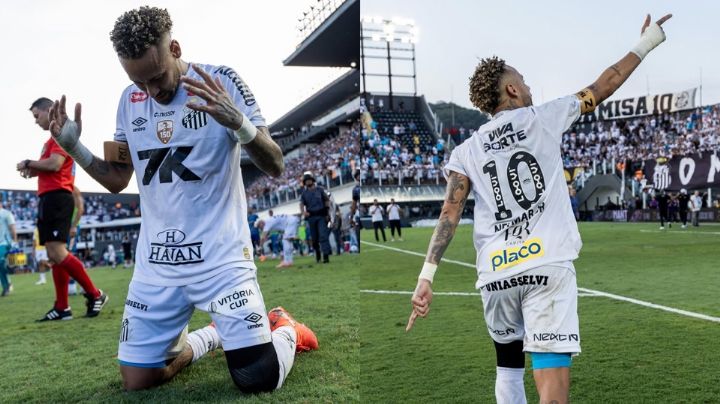 Neymar está cerca de renovar con el Santos luego de lograr su permanencia en el Brasileirao