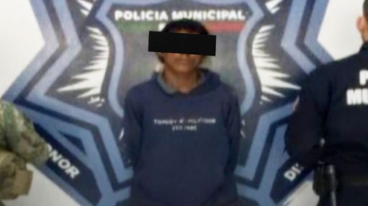 Detienen a joven vendedor de droga en calles de Cócorit; llevaba ocho envoltorios de crystal