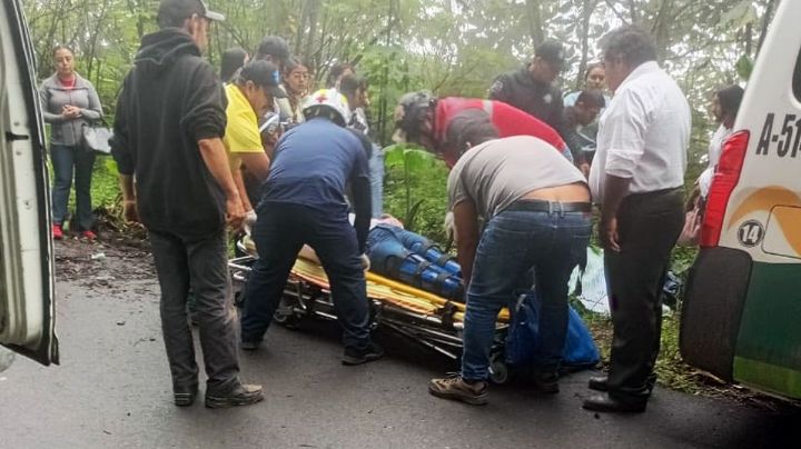 Fuerte accidente en Hidalgo: Choque de combi deja 12 lesionados, entre ellos tres menores