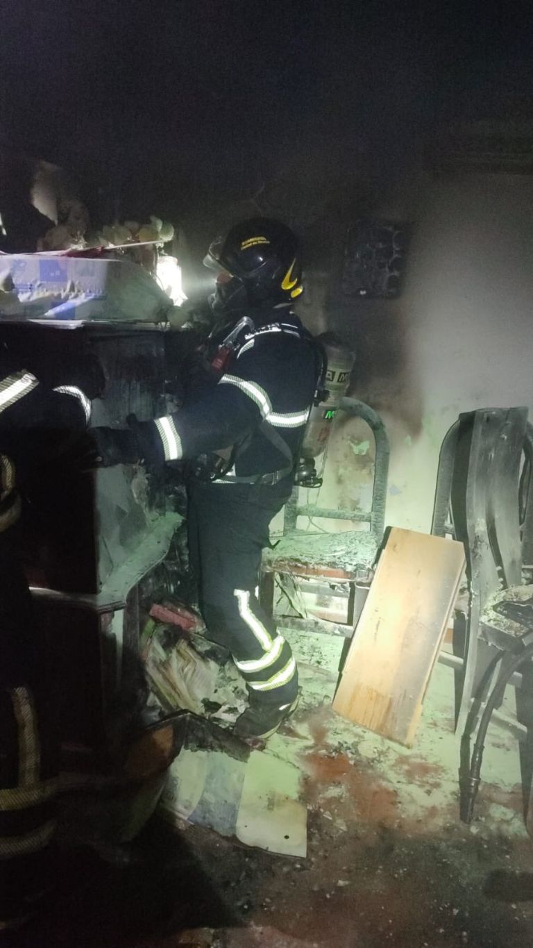 El incendio movilizó a diferentes órdenes del Gobierno. Foto: Facebook