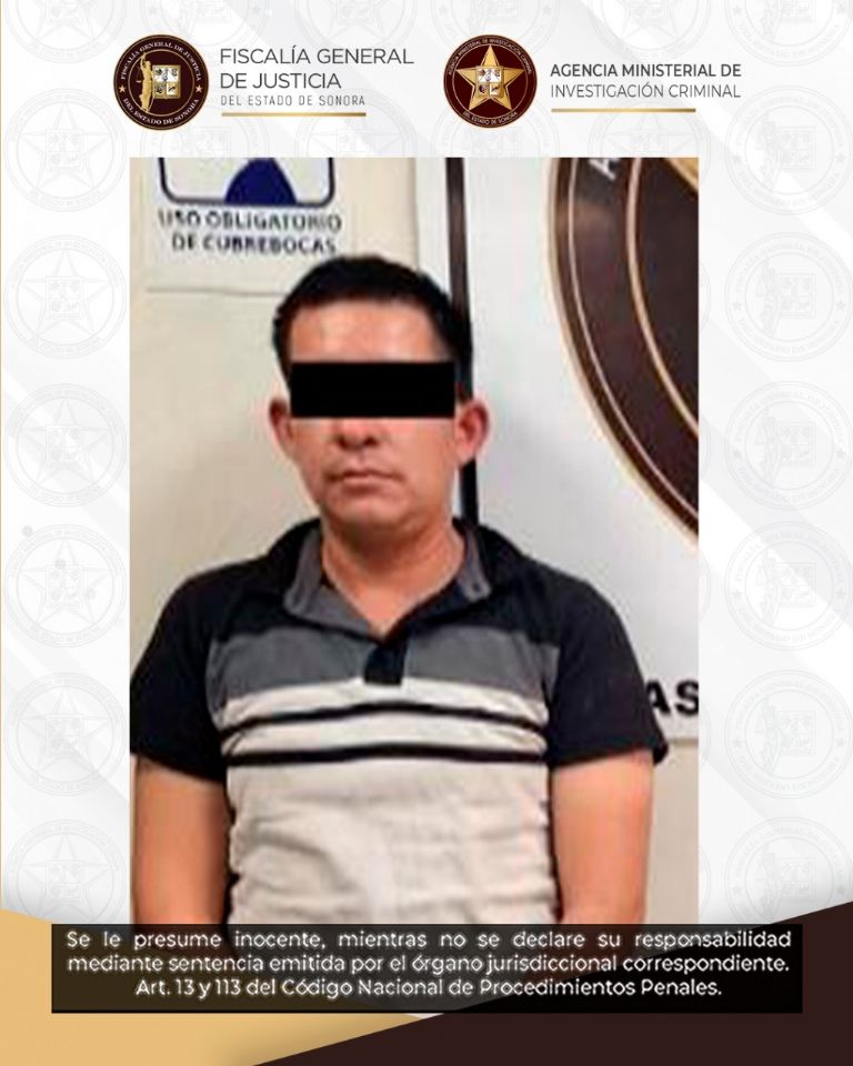 Enrique Everardo 'N' fue vinculado a proceso en Ciudad Obregón por disparar con un arma de postas y amenazar de muerte a su expareja