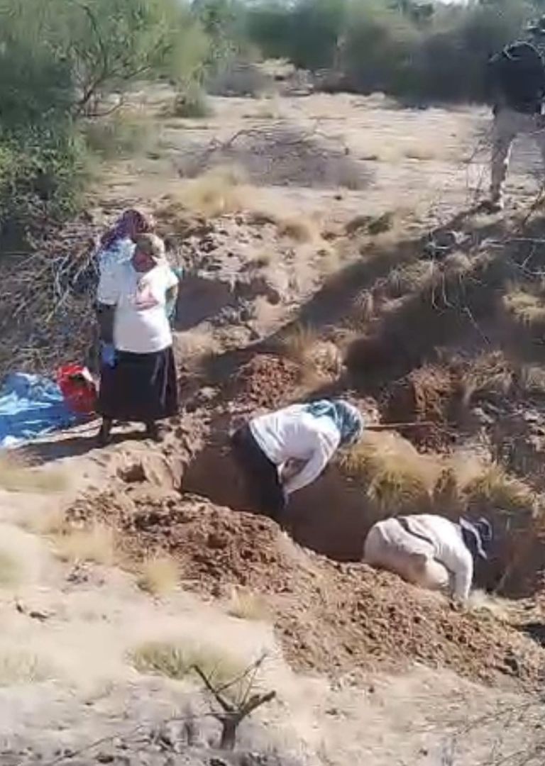 Tragedia en San Ignacio Río Muerto: Guerreras Buscadoras hallan fosa clandestina con restos de dos personas