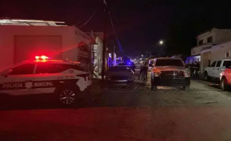 Personal policial y militar se hizo presente en el lugar de los hechos