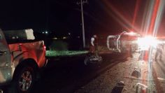 FUERTE accidente en carretera de Sonora deja 3 víctimas; tres vehículos chocaron