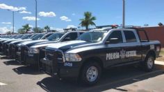 Automovilista se pasa el alto y se estrella contra patrulla de la Policía Estatal en Ciudad Obregón