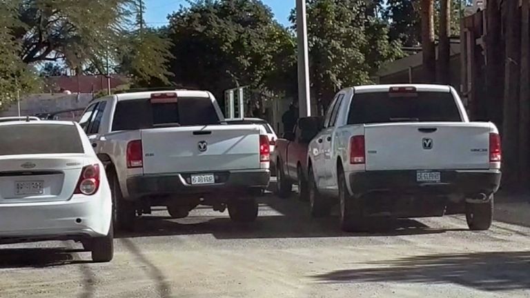 La escena del crimen fue asegurada por autoridades policiales