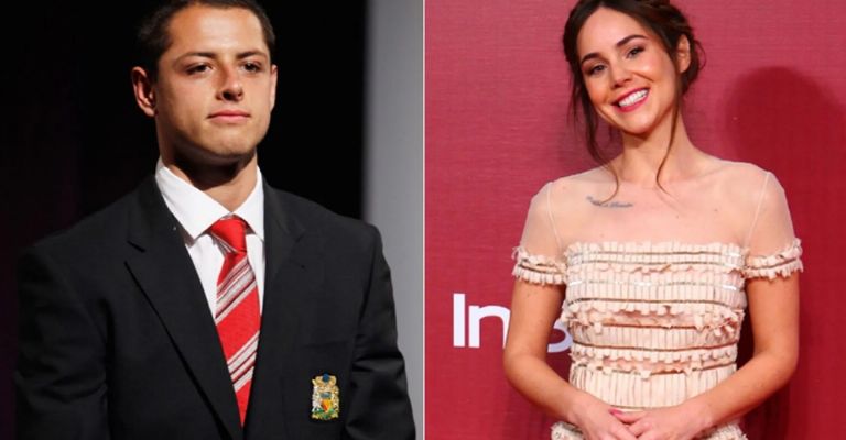 La actriz y el futbolista mexicano fueron pareja durante unos meses del 2017