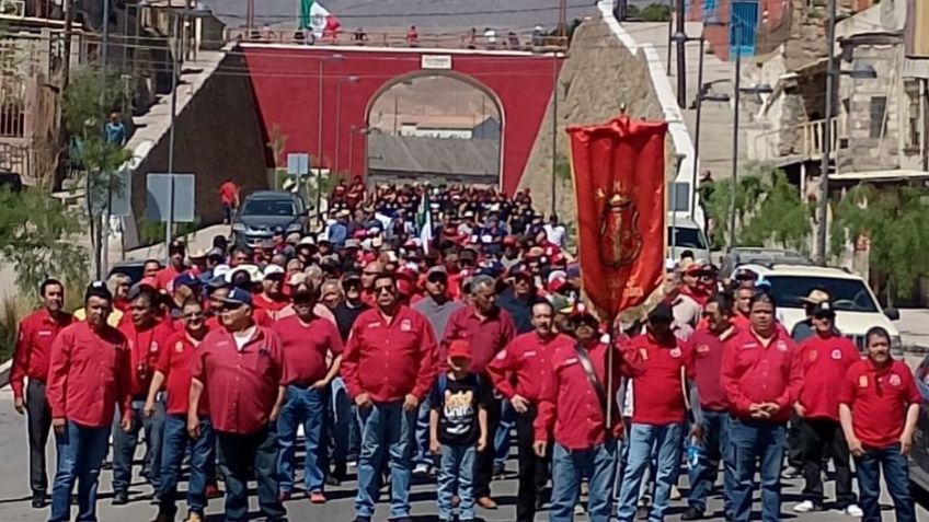 HISTÓRICO: Concluye la huelga de Cananea del Sindicato Nacional de Mineros tras 18 años de lucha