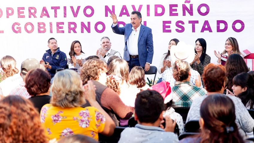 Gobierno de Sonora realiza el 'Operativo Navideño' en Cajeme; lleva apoyo a familias vulnerables