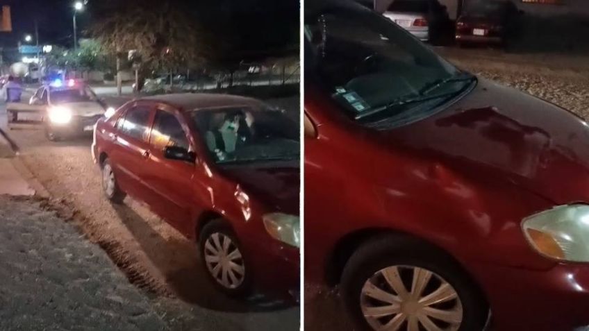 Ciudad Obregón: Choque entre motocicleta y auto deja a una mujer herida en la Municipio Libre