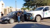 Foto ilustrativa de la nota titulada: Accidente en Ciudad Obregón: Chocan sedán y pick up del Distrito de Riego en Villas del Rey