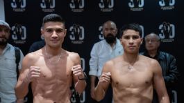 Foto que representa a El cajemense Yahir Frank chocará este sábado ante el retador al título Argi Cortés