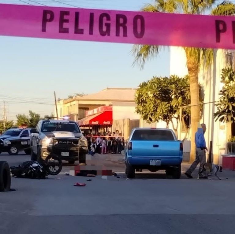 El cuerpo del joven quedó tendido sobre el suelo