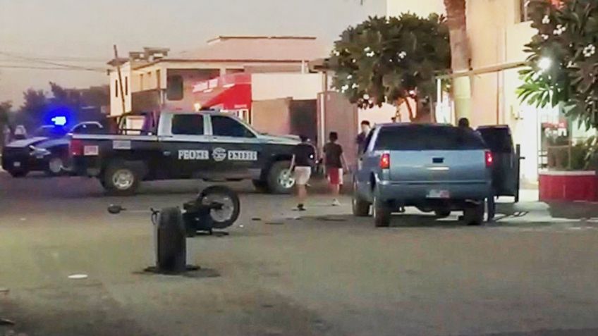 Muere menor de 16 años tras accidente vial en Ciudad Obregón; chocó su moto contra pick up