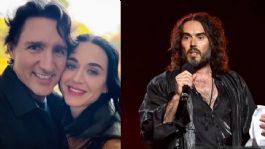 Foto que representa a Russell Brand, exesposo de Katy Perry, hace polémico comentario de su romance con Justin Trudeau