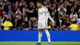 Foto que representa a Kylian Mbappé hace historia; empata en goles a Cristiano Ronaldo y guía al Real Madrid en nuevo triunfo