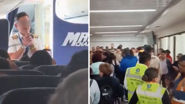 (VIDEO) Piloto mexicano 'secuestra' avión en CDMX y mantiene cautivos a pasajeros por despido y adeudos