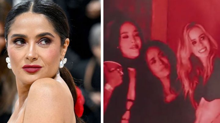 (VIDEO) Salma Hayek conquista 'La Casita' de Bad Bunny en CDMX; sus pasos de baile acaparan miradas