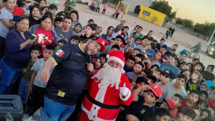 Anira Ruiz lleva la magia de la Navidad a los niños más necesitados en Navojoa