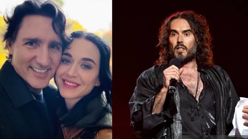 Russell Brand, exesposo de Katy Perry, hace polémico comentario de su romance con Justin Trudeau