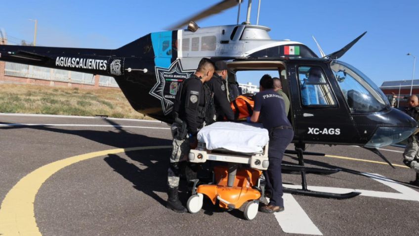 Volcadura de patrulla en Aguascalientes deja heridos al director de Policía de Asientos y a su escolta