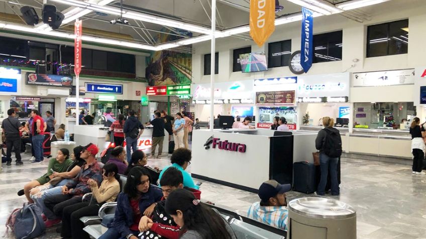 Aumento de hasta 100% en pasajeros en la Central Camionera de Ciudad Obregón por vacaciones