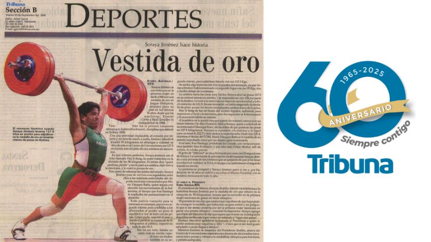 60 años, 60 historias: Soraya Jiménez, la dama de oro