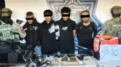 Foto ilustrativa de la nota titulada: Caen cuatro miembros de célula criminal en Cajeme; decomisan armas, drogas y equipo táctico