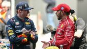 Foto ilustrativa de la nota titulada: Max Verstappen opina sobre el desempeño de Lewis Hamilton en Ferrari: "No es agradable de ver"
