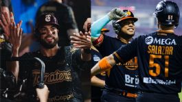 Foto que representa a Tomateros de Culiacán y Naranjeros de Hermosillo se disputan la cima del standing de la LAMP 2025-2026