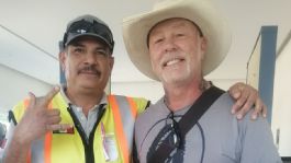 Foto que representa a FOTOS: ¿Metallica visita Ciudad Obregón? Su vocalista, James Hetfield, es visto en el aeropuerto