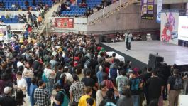 Foto que representa a Miles de niños y jóvenes de Ciudad Obregón acuden y disfrutan de Animecón 2025