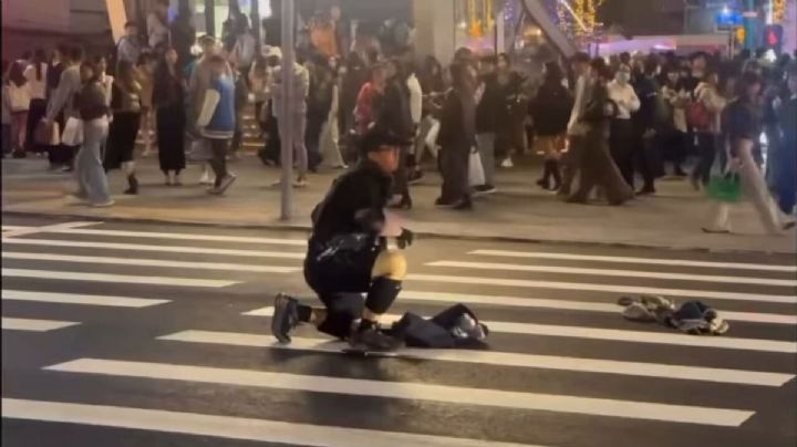 Taiwán: Con ARMA BLANCA hombre mata a 4 personas en vía pública; el agresor se suicidó