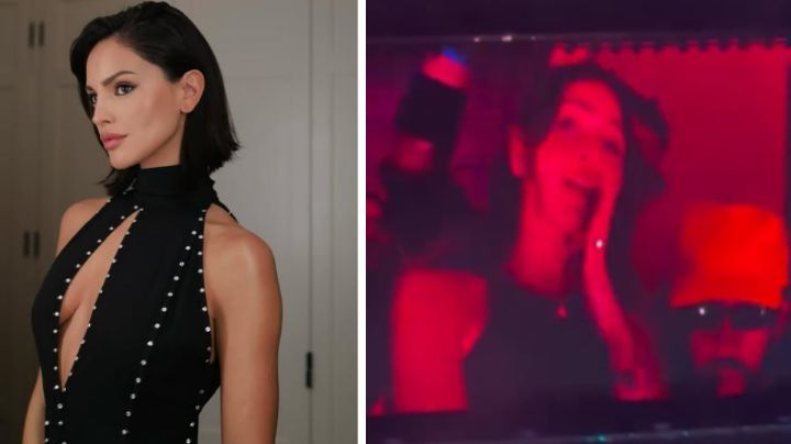 De Hollywood a 'La Casita': Eiza González y Luis Gerardo Méndez en el show de Bad Bunny (VIDEO)