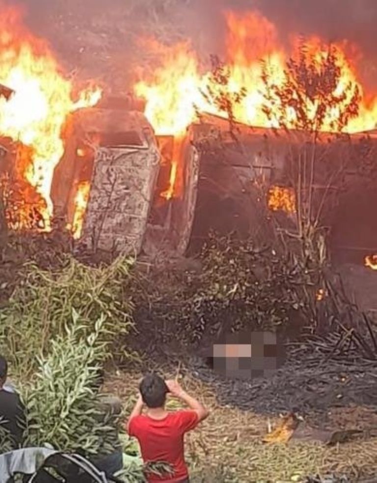 Los hechos ocurrieron la tarde de este sábado. Foto: Twitter