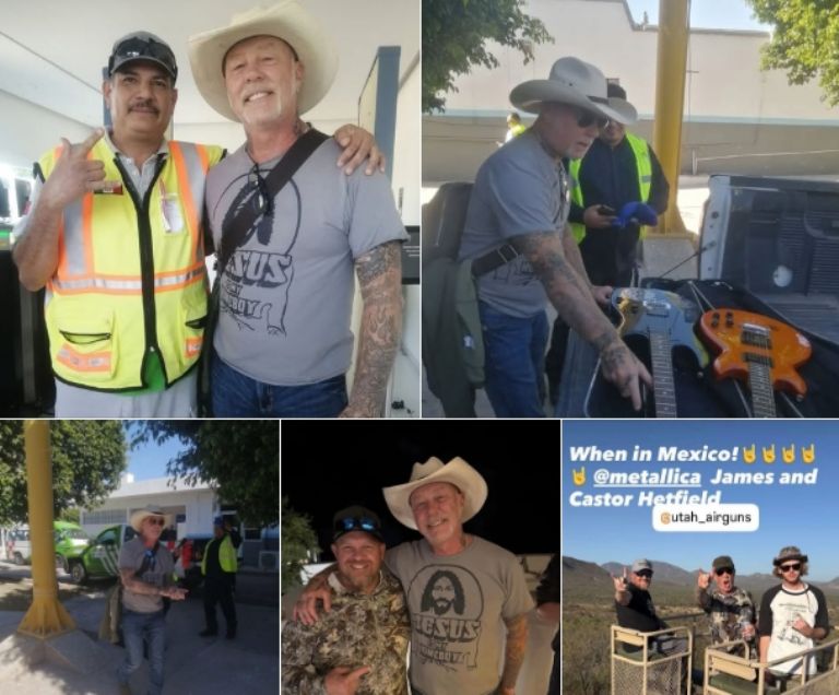 ¿Metallica visita Ciudad Obregón? Su vocalista, James Hetfield, es visto en el aeropuerto