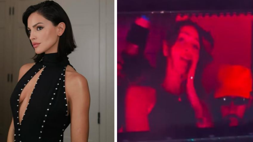 De Hollywood a 'La Casita': Eiza González y Luis Gerardo Méndez en el show de Bad Bunny (VIDEO)