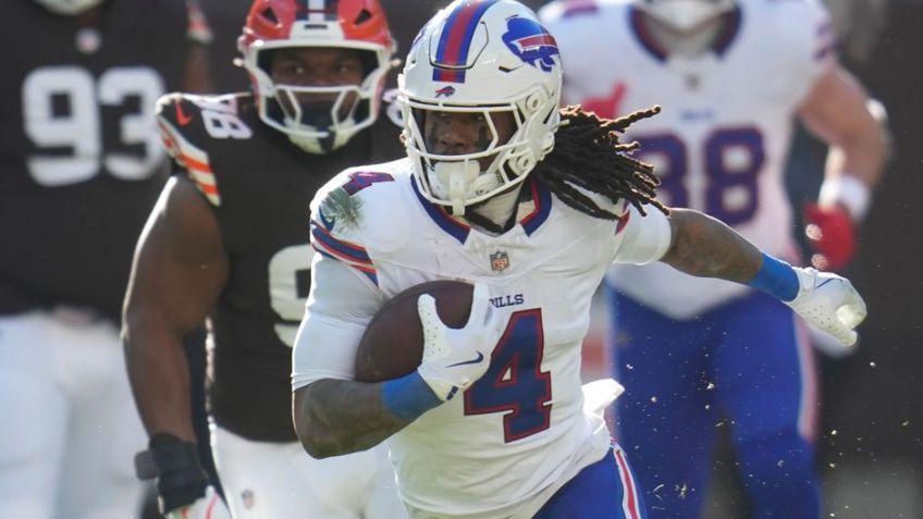 James Cook encabeza victoria de Bills sobre Browns y Buffalo se acerca a playoffs