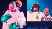Foto ilustrativa de la nota titulada: Bad Bunny y J Balvin se reconcilian en CDMX, Alfredo Adame gana 'La Granja VIP' y más en Top 3 Espectáculos