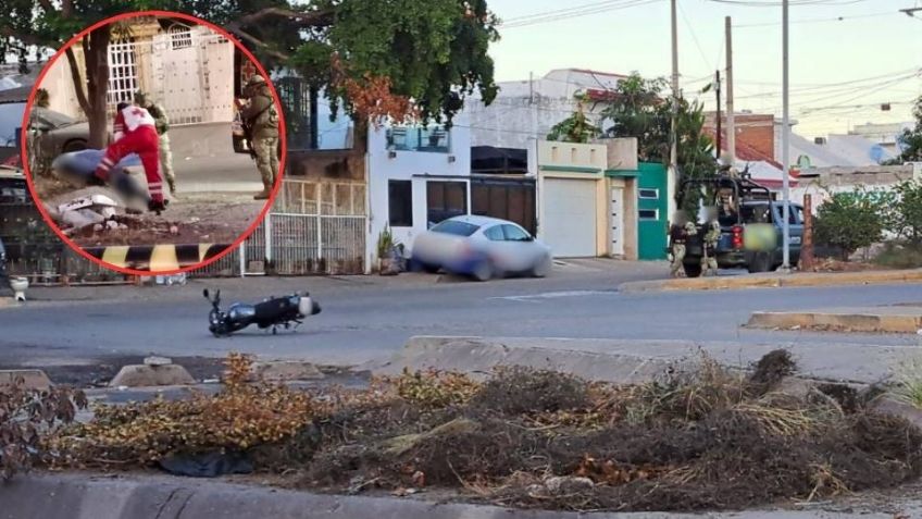 Era Ángel Guadalupe: Asesinan a sujeto cuando viajaba en su moto al suroriente de Culiacán