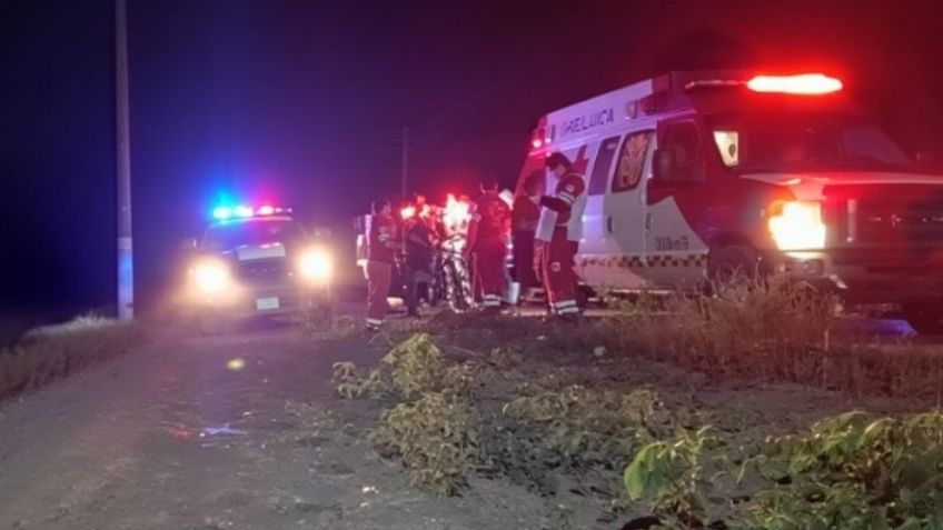 Hombre se debate entre la vida y la muerte tras ser arrollado por vehículo fantasma en el Valle del Yaqui